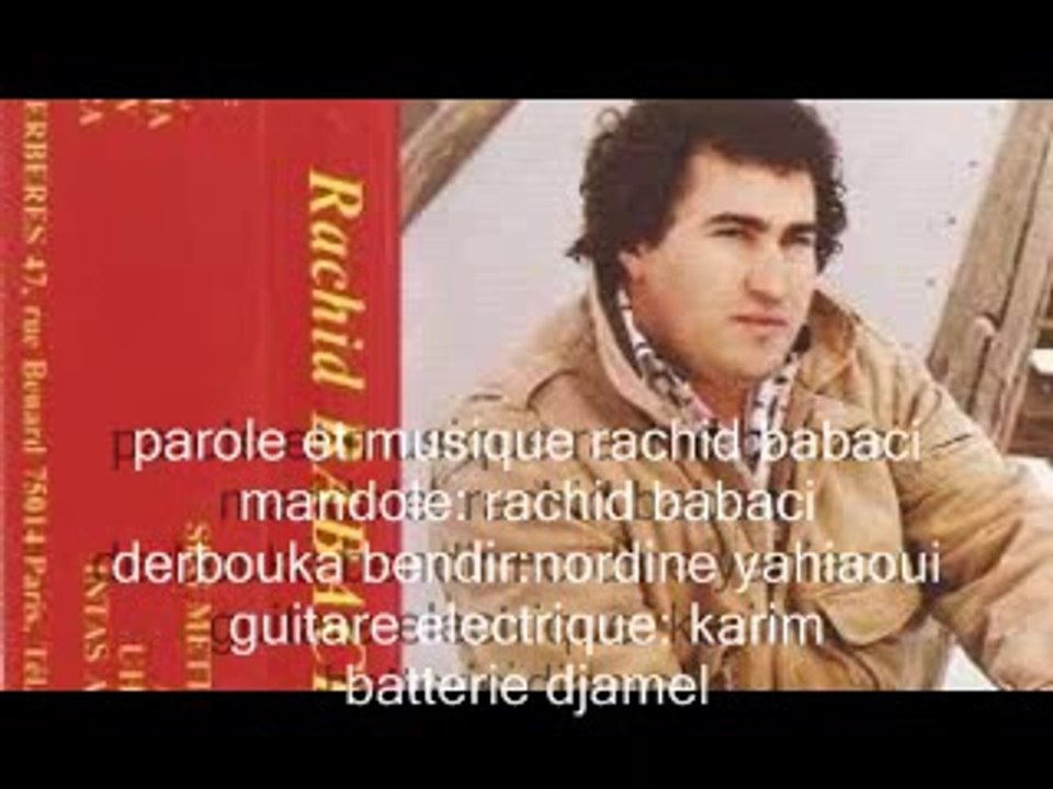 musique kabyle rachid babaci a yema