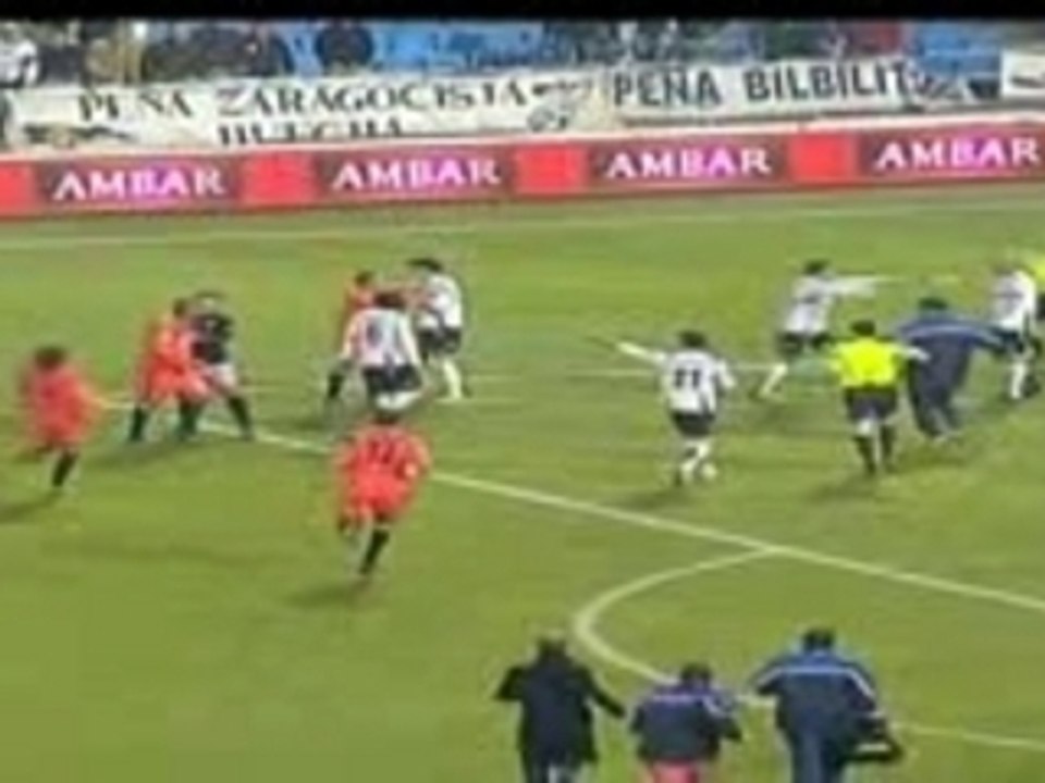 Bagarre Carlos Diogo et Luis Fabiano