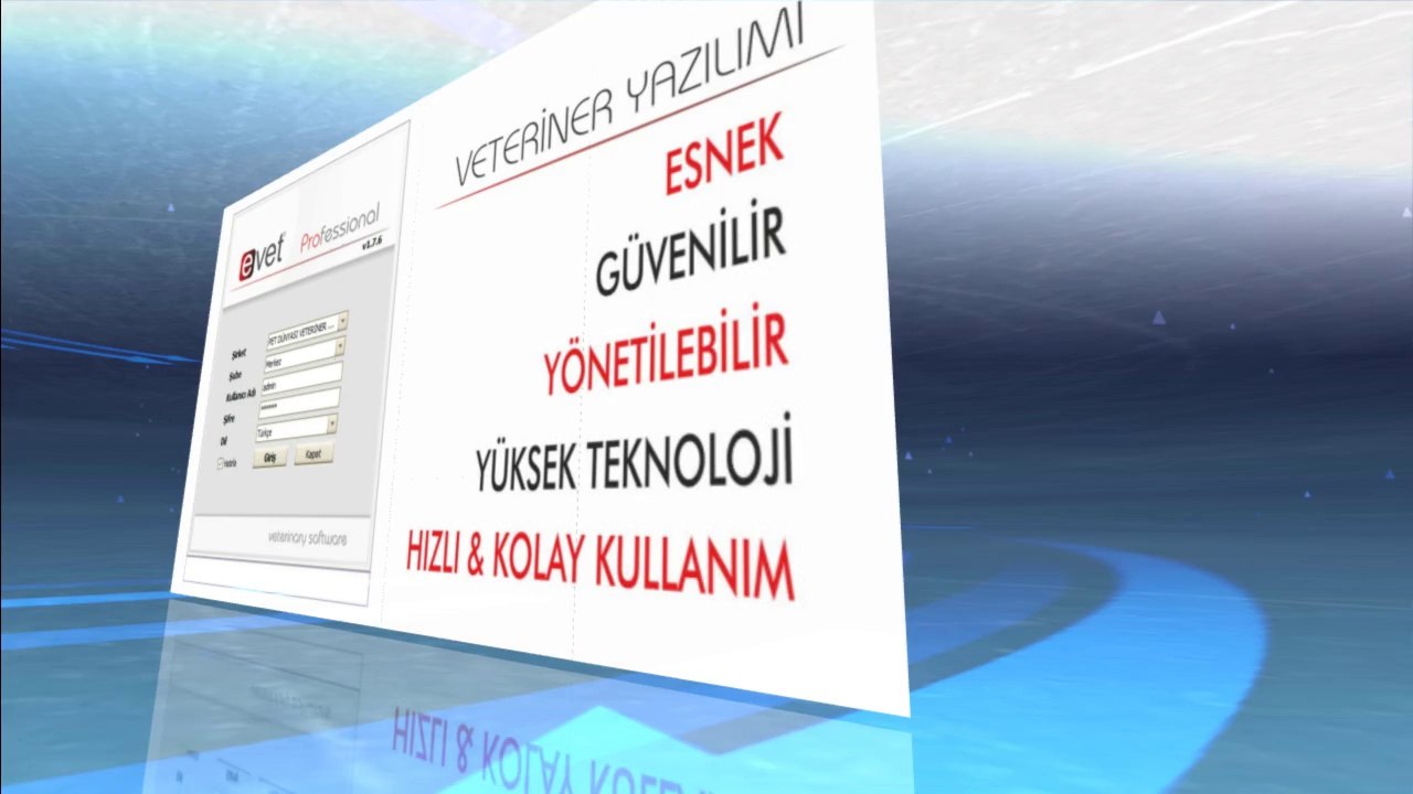 E-VET YAZILIM İNTRO