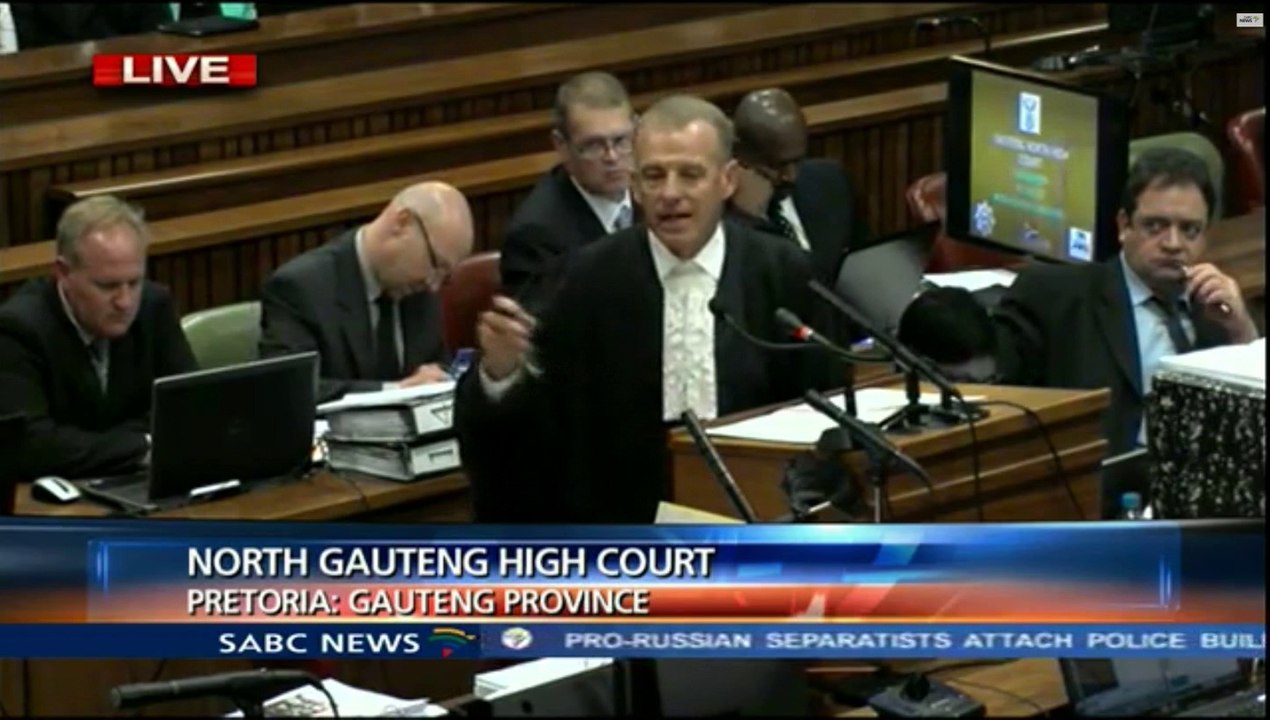 J22 - Oscar Pistorius craque encore