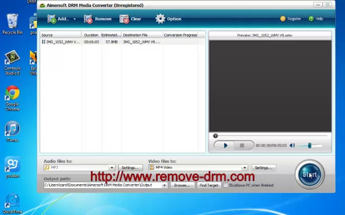 How to Remove DRM From WMV Videos and Convert WMV to MP4