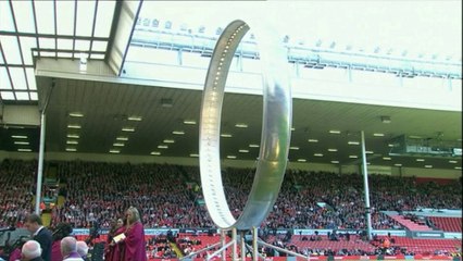 Liverpool remembers Hillsborough disaster on 25th anniversary