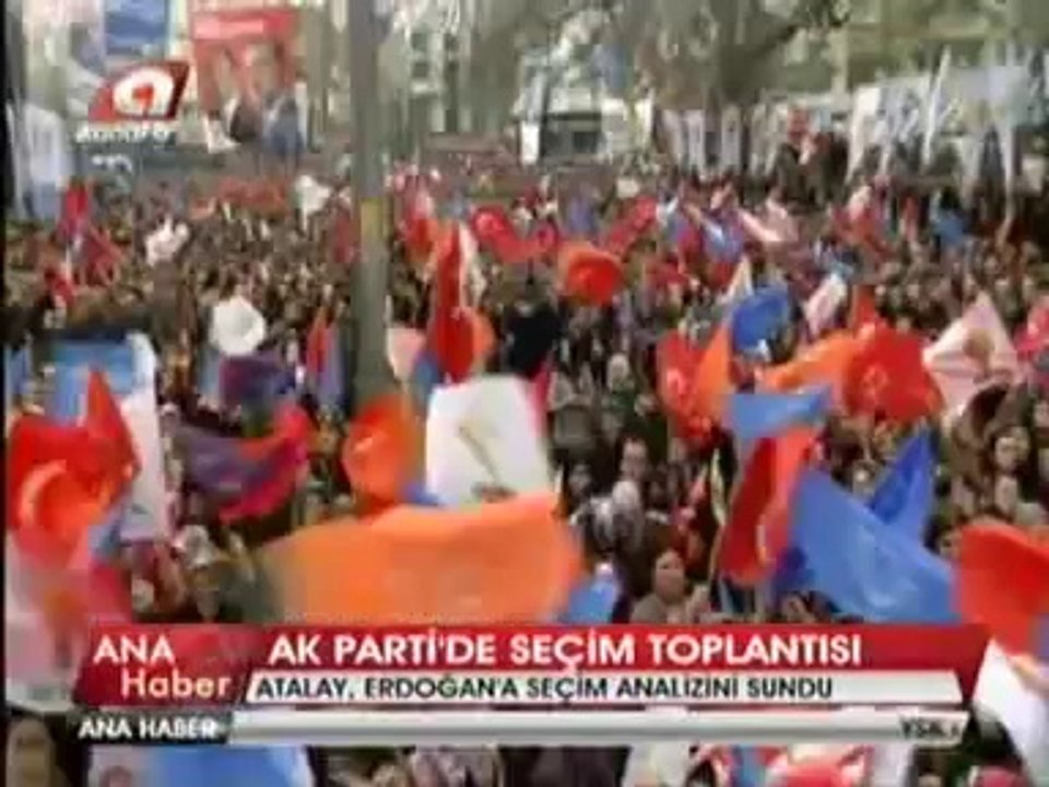 AkParti Seçim Toplantısı Yapıldı- Beşir Atalay, Numan Kurtulmuş, Süleyman Soylu, Yalçın Akdoğan, Mustafa Ataş