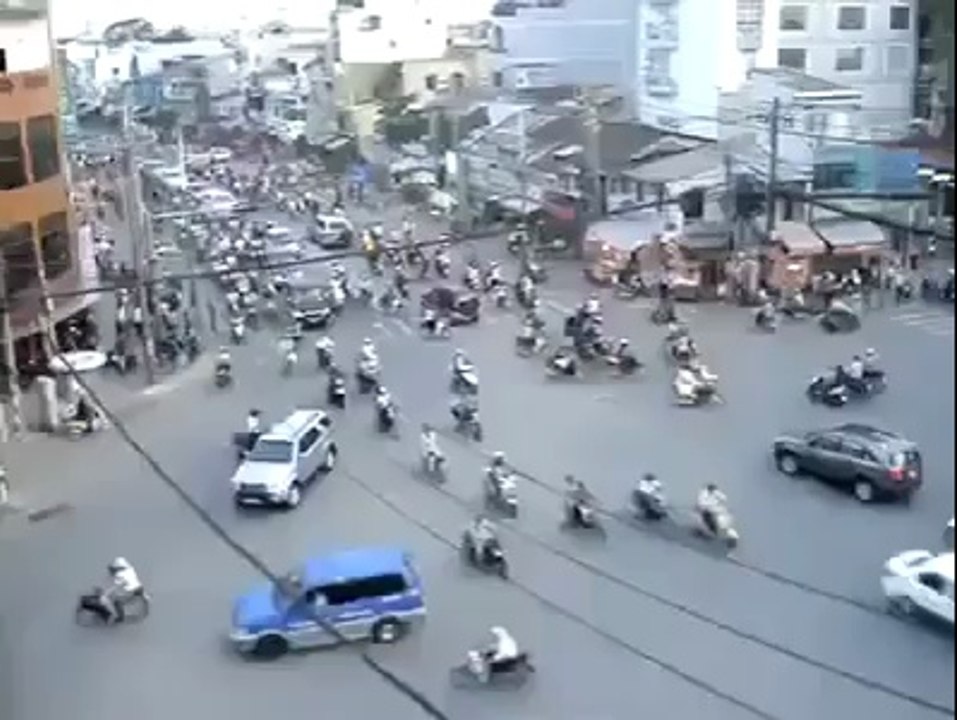 Motorcycle Traffic Jam
