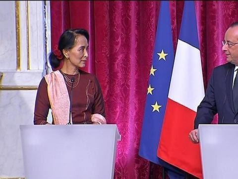 Aung San Suu Kyi sait pouvoir compter sur l'appui de la France - 15/04