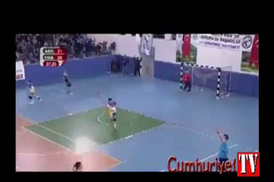 Kaleden kaleye gol attı