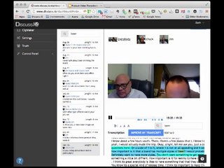 Analyze Qualitative Video using Discuss.IO
