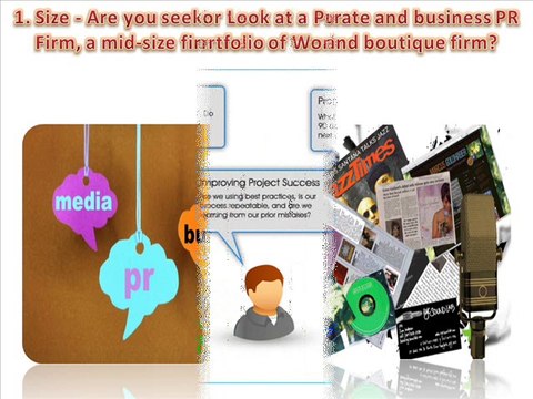 Selecting the best Public Relations (PR) Firms Toronto -five Helpful Tips
