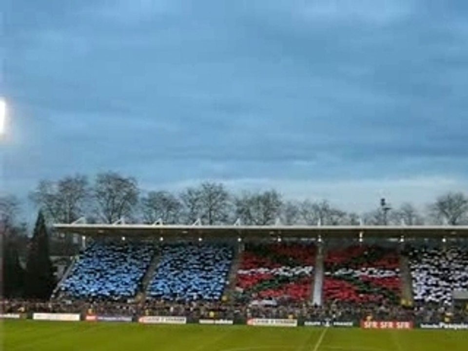 Tifo Aviron Bayonnais-Olympique Lyonnais