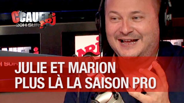 Julie et Marion ne feront plus parties de l'équipe la saison prochaine !!