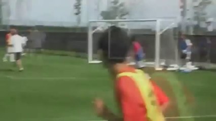 Zinedine Zidane Soccer Training Goal 2011