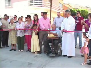 INAUGURACIÓN DE LAS CALLES SAN FELIPE E HIDALGO.
