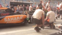 Force India Pitstop Practice 2