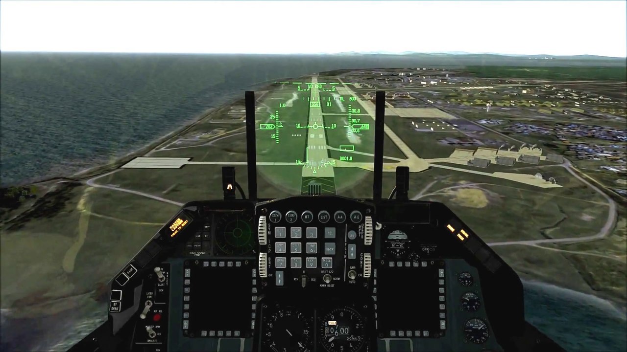 Falcon BMS Eğitim  Flameout Landing Eğitim Videosu