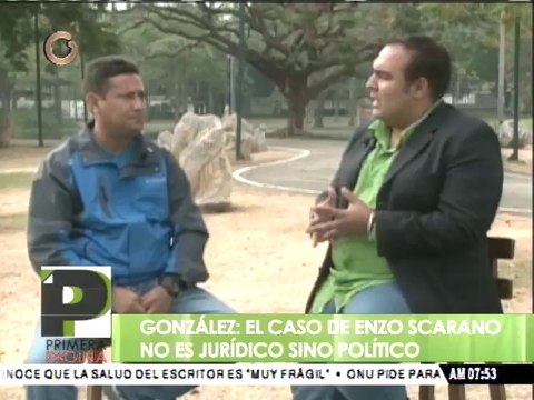 Alcalde encargado del municipio San Diego: Caso de Scarano se llevará a instancias internacionales