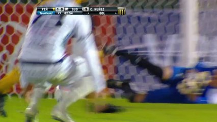 Unstoppable Nunez strike lifts Penarol