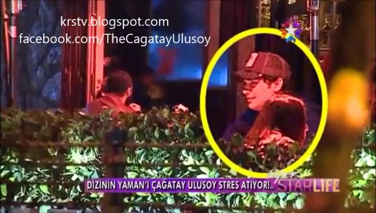 Çağatay Ulusoy Arkadaşlarıyla Gecelerde