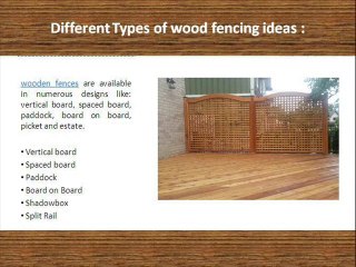 wooden fences by TotalFence Inc
