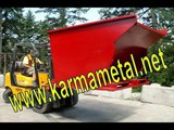 Karma Metal –Forklift DevirmeTertibatlı Konteyner , Devirmeli Talaş Arabası ,  Hurda Taşıma Kasası