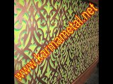 KARMA METAL  Cnc Lazer Kesim Ferforje Modelleri  Ve  Kapı , Korkuluk ,Panel , Cephe Tavan Desenleri