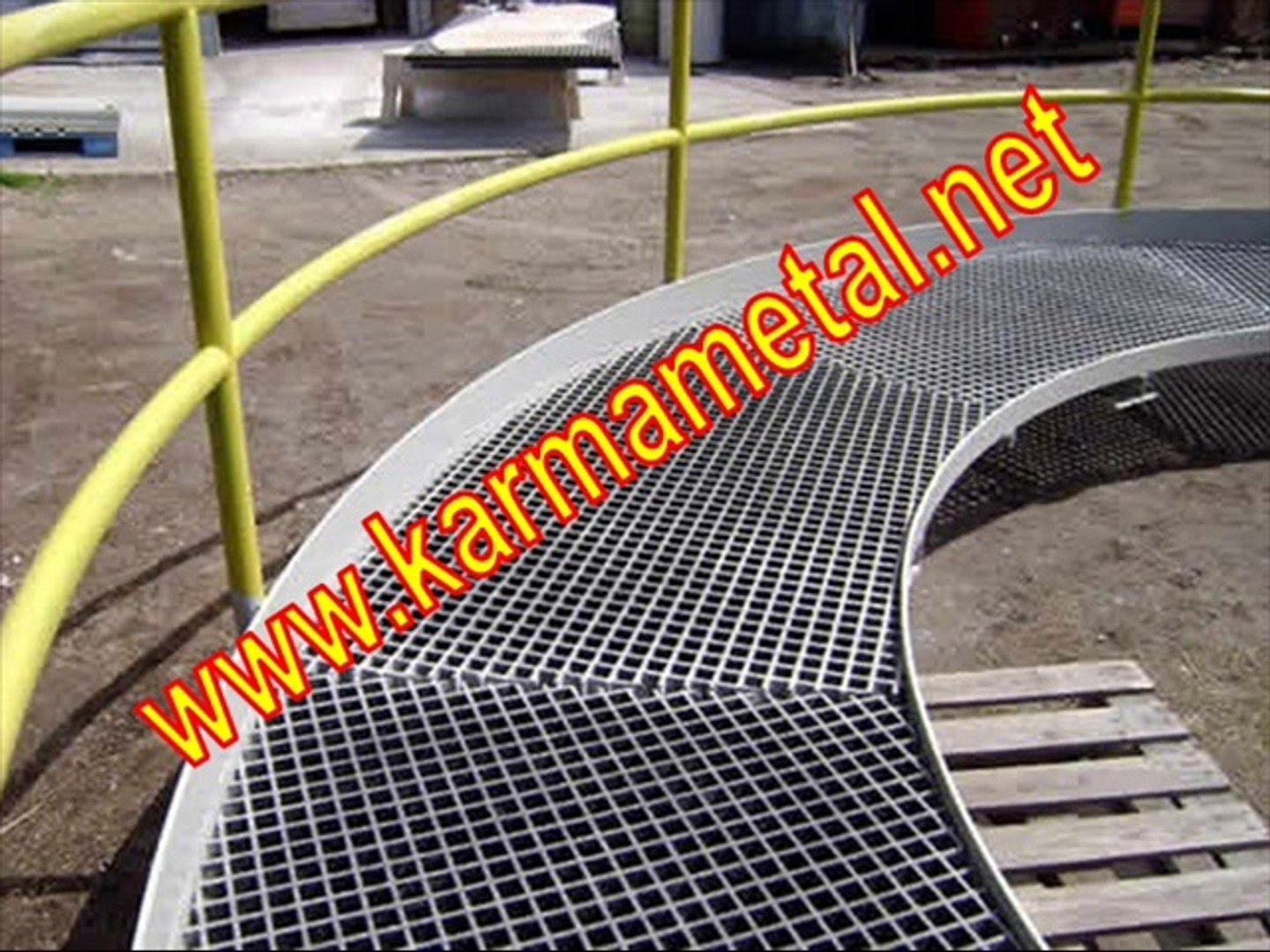 ⁣KARMA METAL–  GALVANİZ  METAL  YÜRÜME  YOLU PLATFORM IZGARA