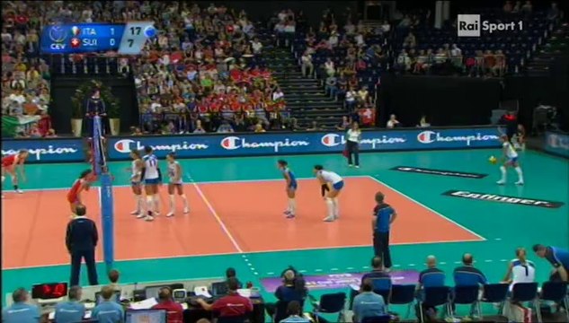 Pallavolo Femminile Campionato Europeo 2013 Girone B Italia - Svizzera