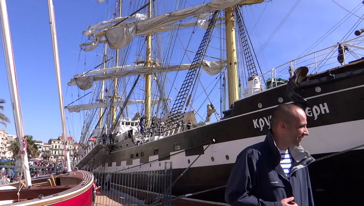 DESNOS MICHEL PRESENTE " ESCALE A SETE" INTERWIEUV DU PRESIDENT 15 4 2014