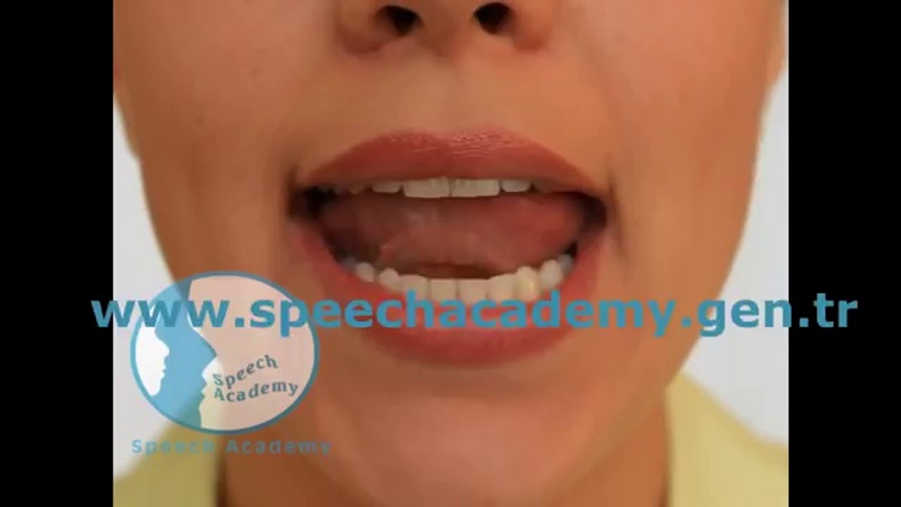 Dil Konuşma Terapisi Dil Egzersizleri Örnek Video