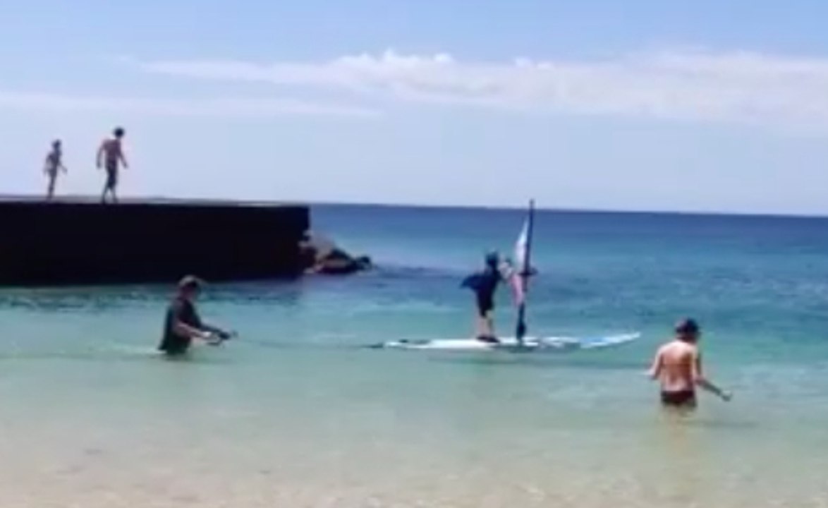 Thomas sailing at 4 years old!