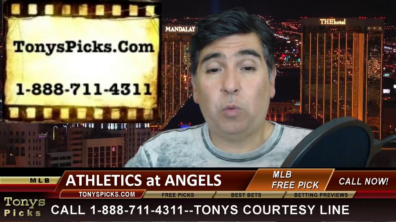 MLB Pick LA Angels vs. Oakland Athletics Odds Prediction Preview 4-15-2014