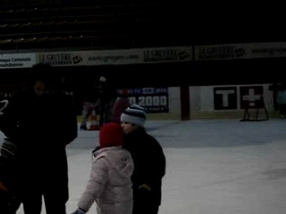 Premiers pas sur la glace...