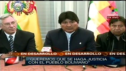 Confía Evo en que Bachelet entienda tema de diferendo marítimo