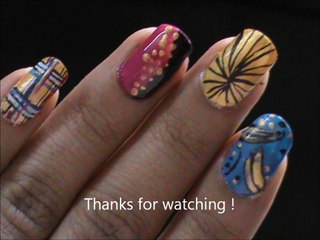 Creative Magic Nails ! - Easy nail Art Video