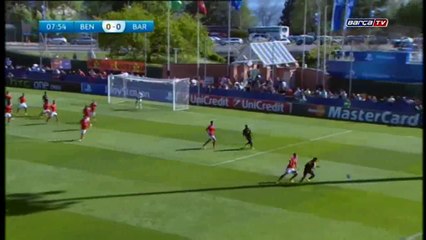 Benfica 0  FC Barcelona 3  (UEFA Youth League Final)