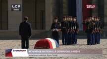 Cérémonie d'obsèques aux Invalides de Dominique Baudis - Operation speciale