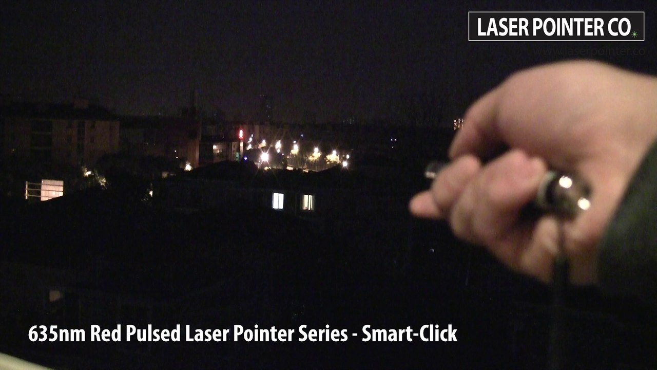 SKY Technologies Pulsed 635nm Red Laser Pointer Series - Smart Click