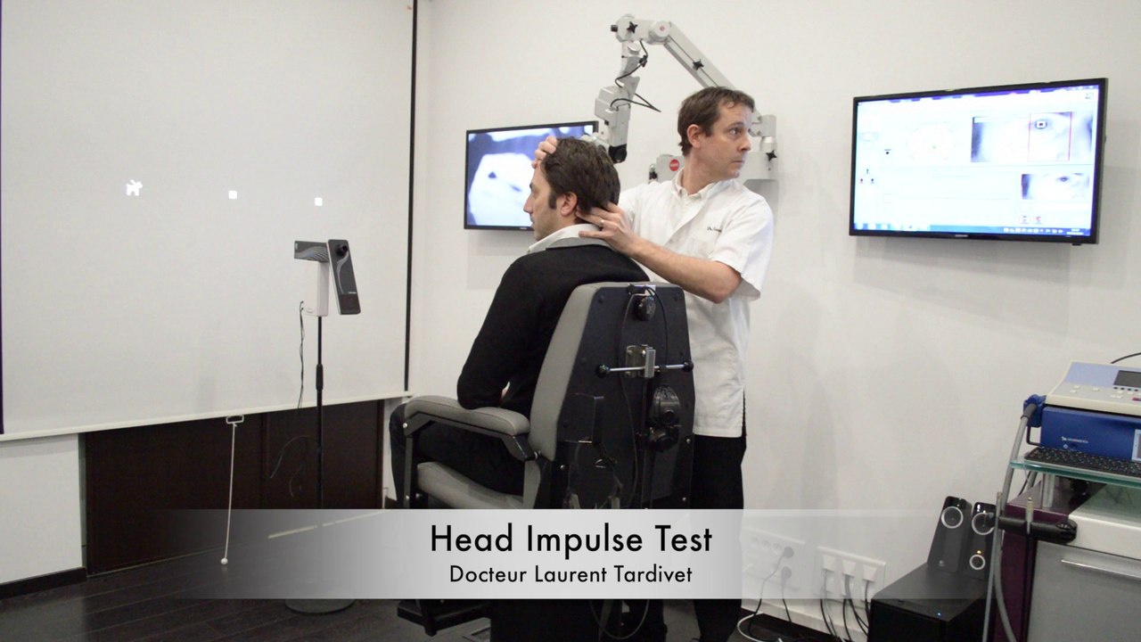 Examen Equilibre - Head Impulse Test