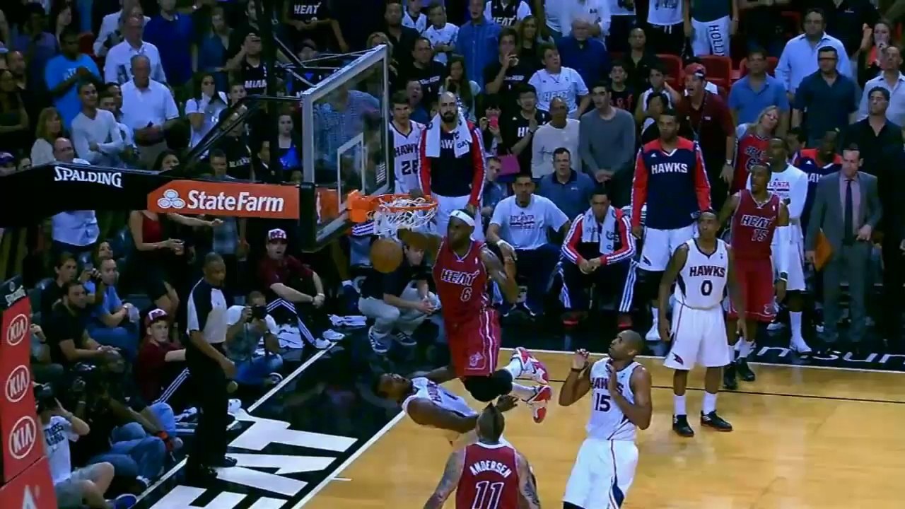 LeBron sur Paul Millsap