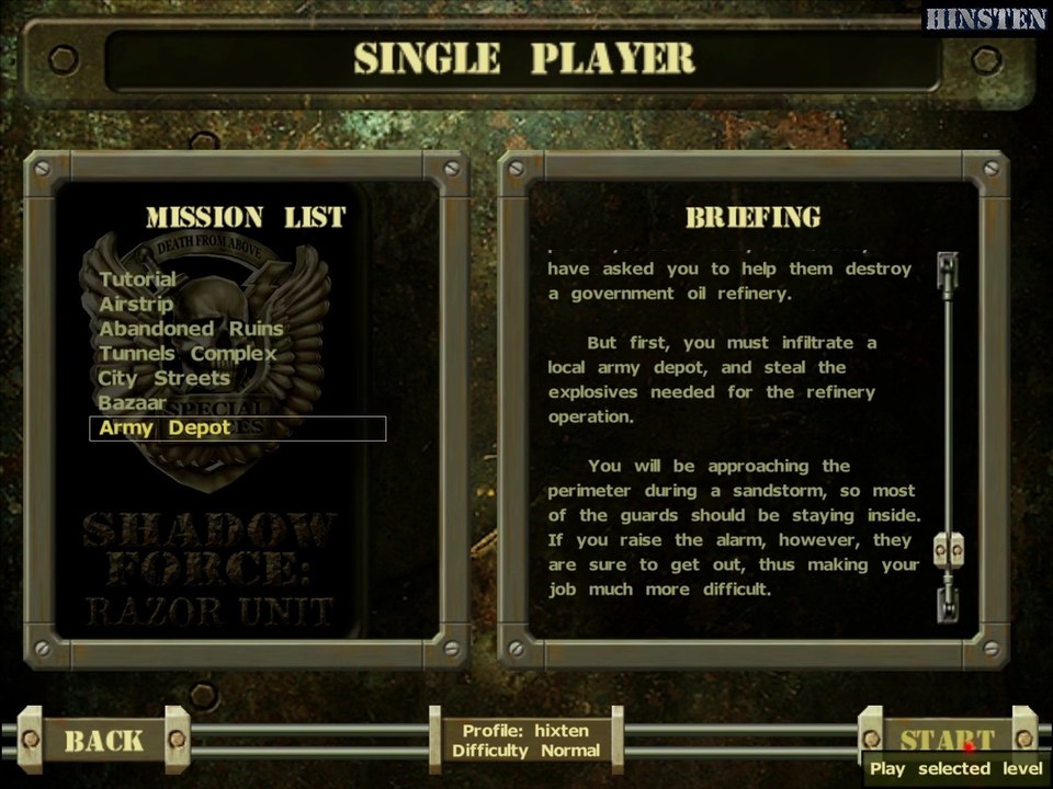 Shadow Force Razor Unit Playthrough Part 5