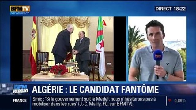 BFM Story: Élection présidentielle en Algérie: Abdelaziz Bouteflika, le candidat fantôme - 15/04