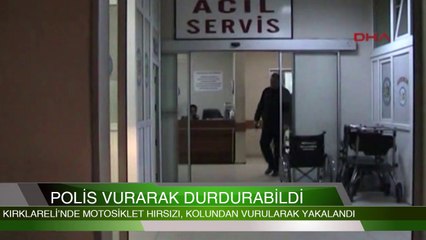 POLİS VURARAK DURDURABİLDİ