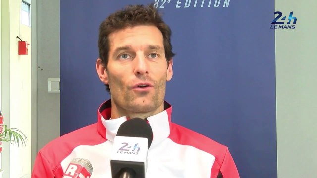 24 Hours Of Le Mans 2014: Mark Webber on the Simulator