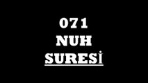 071 Nuh Suresi Türkçe