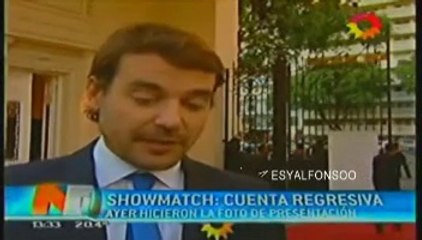 Pedro nota en El Noticiero del Trece - 15 de Abril