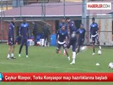 Çaykur Rizepor, Torku Konyaspor Maçı Hazırlıklarına Başladı