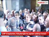 CHP il başkanları, Kılıçdaroğlu'na yapılan saldırıyı kınadı -