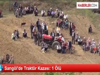 Sarıgöl'de Traktör Kazası: 1 Ölü