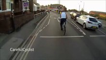 Taking Off a Jacket While Cycling Fail