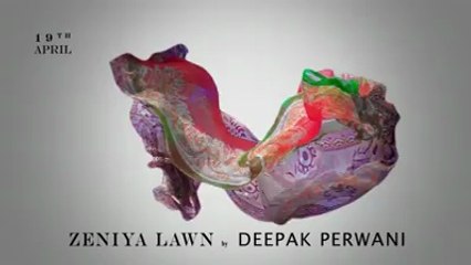 Zeniya Lawn 2014 by Deepak Parwani – Watch the Exclusive TV Commercial 🌸