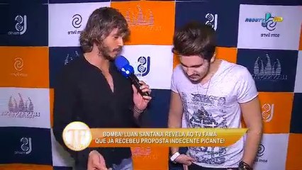 TV Fama | Luan Santana fala sobre visual barbudo e novo clipe "Cê topa"